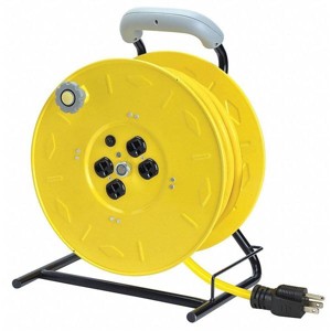 Manufacturer Varies  Cord Reel,100ft,12 AWG,Receptacle,120VAC 22M975 - 1 of 2