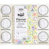 PlanAhead 2026 Planner - 8.75"x5.75" 15 Month Weekly & Monthly Academic Planner Notebook w Tab, Fashion Floral Design- Spiral Agenda for School/Work - 4 of 4