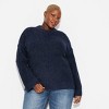 Women's Crewneck Oversized Boucle Pullover Holiday Sweater - Wild Fable™ - 2 of 3