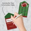 Big Dot of Happiness End Zone - Football - Cards for Kids - Happy Valentine's Day Pull Tabs - Set of 12 - 3 of 4