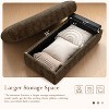 VYNXARIA 42" Oversized Chaise Lounge Indoor,Faux Rabbit Fur Sofa Bed with Storage Ottoman and Armrests,Cup Holders,Upholstered Sleeper Chair - 4 of 4