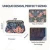 Signare USA William Morris Strawberry Thief Blue Frame Purse for Coins - 3 of 4