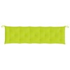vidaXL Bench Cushion Outdoor Water Repellent Bench Cushion Pad Oxford Fabric - Bright Green 70.9" x 19.7" x 2.8" - 4 of 4