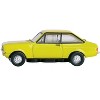 Ford Escort Mk2 RHD (Right Hand Drive) Signal Yellow 1/148 (N) Scale Diecast Model Car by Oxford Diecast - 3 of 4