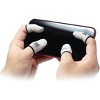 6 Pack Mobile Gaming Corps ClawSocks Phone Gaming Finger Sleeves - Silver White Thread - 2 of 4