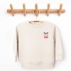 The Juniper Shop Patriotic Cherries Coquette Toddler Sweatshirt - 2 of 3