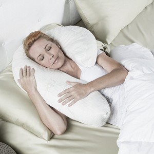 Avana Uno Adjustable Memory Foam Snuggle Pillow for Side Sleepers - 1 of 4