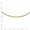Black Bow Jewelry 2mm Sterling Silver & 14k Gold Plated Cubetto Necklace, 16-18 Inch - 2 of 4