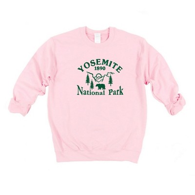 Simply Sage Market Women's Graphic Sweatshirt Embroidered Yosemite National Park