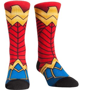 Rock Em Elite Wonder Woman Hyper Suit Super Hero Crew Socks - 1 of 1