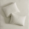 Sapphtopaz Comforter Set Bedding Quilt Set Simple Solid Color Reversible Quilt Set - 3 of 4