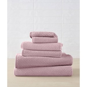 Lilly Cotton Towel Set - Blue Loom - 1 of 4