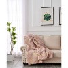 NicBex Luxury Chinchilla Faux Fur Gilded Throw Blanket for Bed Chair Sofa - 2 of 4