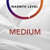 Serta King 106"x90" Memory Flex Down Alternative Comforter Box Quilt Duvet Insert Blue: Woven Polyester, Machine Washable - 4 of 4