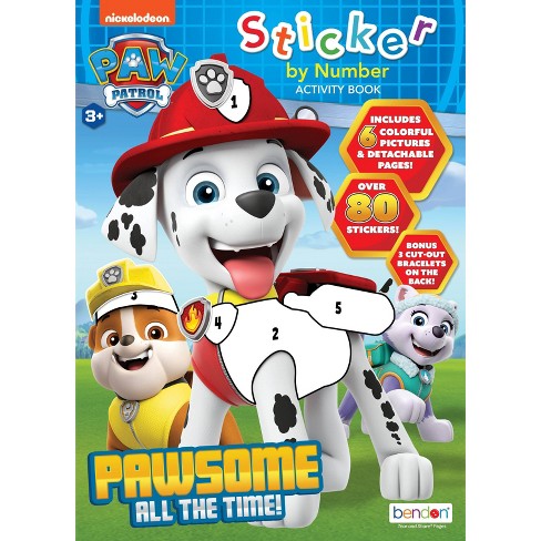 FREE! - PAW Patrol Colour by Number, Numbers to 10