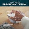 Evo Bytes White Wireless Bluetooth Ergonomic Mouse - 4 of 4