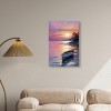 Art Remedy Quaint Sunset Shore Beach Life Inspired Wall Art Unframed - 2 of 4