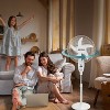 airbro™ 18-In. 9-Speed Indoor/Outdoor Rechargeable Floor Standing Fan with Solar Charging and LED Night-Light, FSA-18 in White - 4 of 4
