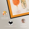Art Remedy Dolce far Niente Retro Summer Drinks Art Prints Framed - 4 of 4