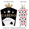Big Dot of Happiness Las Vegas - Table Decorations - Casino Party Fold and Flare Centerpieces - 10 Count - 2 of 4