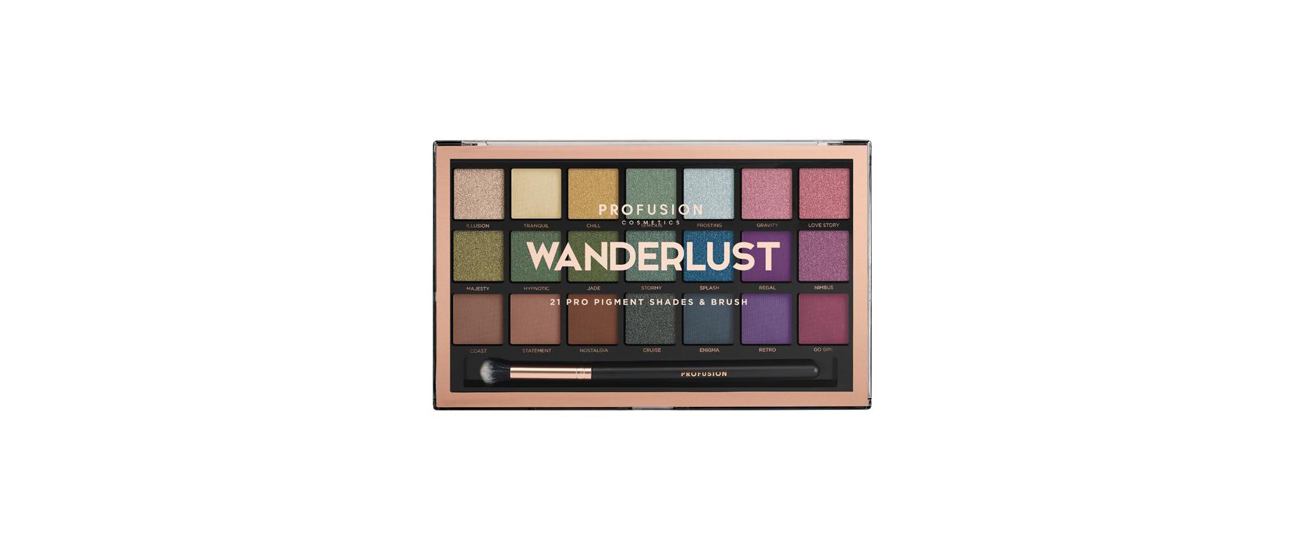 Profusion Cosmetic Wanderlust Palette - 1.2 oz