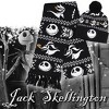 Disney The Nightmare Before Christmas Jack Skellington and Zero Beanie Scarf Set - 4 of 4