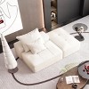 Modern Modular Sectional Sofa, DIY Layout Design Sofa, Tufted Sofa with Chenille Fabric Textile and Foam Pillows-Baofuwish - 3 of 4