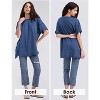 EXLURA Womens Summer Oversized T Shirts Casual Short Sleeve Loose Maternity Tops Crewneck Tunic Plus Gym Workout Top - 2 of 4