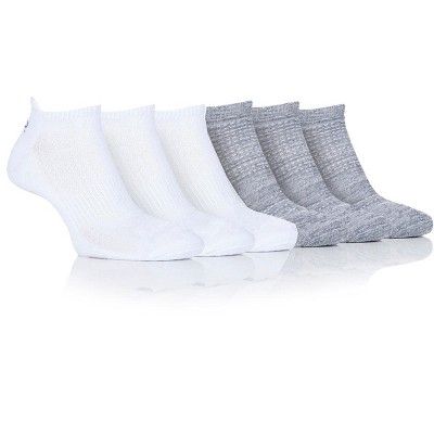 Men's Trainer Sports Sock | Size Men's 7-12 - White/grey : Target