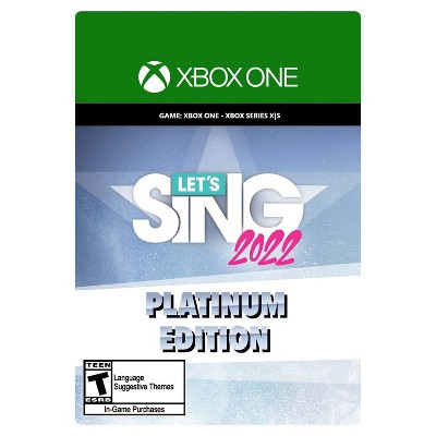 Let's Sing 2022 Platinum Edition - Xbox One/Series X|S (Digital)