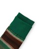 Anna-Kaci 3 Pairs Cotton Crew Socks with Retro Colored Striped Patterns and Comfortable Classic - 3 of 4