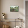 Art Remedy Monet - Garden with Dahlias Impresionism Landscape Wall Art Framed - 2 of 4