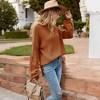 Anna-Kaci Women's Ribbed Knit Sweater with Drop Shoulder Design - 2 of 4