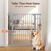 GOTGELIF Baby Safety Gate 36" Extra Tall 29.5-40.6" Wide Auto Close Pressure Mount Pet Gate - 3 of 4