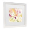 Trademark Fine Art Sheila Golden White Blossom Composition Matted Framed Art - 3 of 4