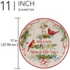 Certified International Set of 4 Winter Greens Dinner Plates - 3 of 3