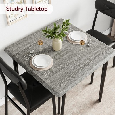 Dining Table Set for 2, Small Dining Table Set for 2, Table and Chairs Set of 2