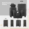 Aukfa 2-Piece Luggage Set with Duffel and toiletry bag, - 20" & 24" Expandable ABS Spinner Suitcases, TSA Lock, Lightweight - 2 of 4