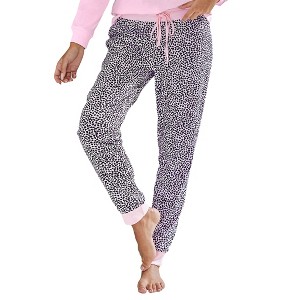 Women's Animal Print Pajama Pants - LASCANA - 1 of 4