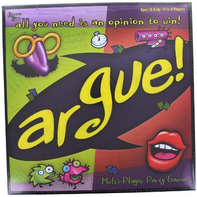 University Games Argue! Multi-Player Adult Party Game | For 3-6 Players