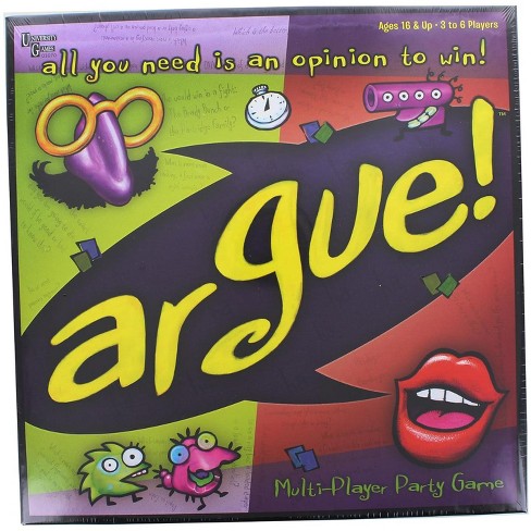 University Games Argue! Multi-player Adult Party Game | For 3-6 Players ...