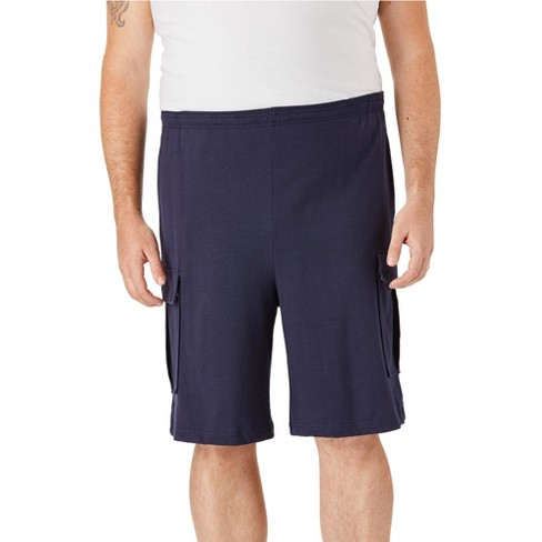 Kingsize Men's Big & Tall Lightweight Jersey Open Bottom Sweatpants - Big -  3xl, Navy Blue : Target