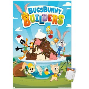 Trends International Bugs Bunny Builders - Key Art Unframed Wall Poster Prints - 1 of 4
