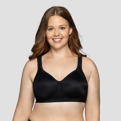 Glamorise Womens MagicLift Front-Closure Posture Back Wirefree Bra 1265  Black 36D