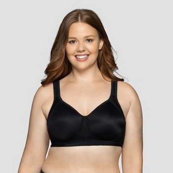 Vanity Fair Womens Beauty Back Full Figure Front Close Underwire 76384 -  Midnight Black - 40d : Target