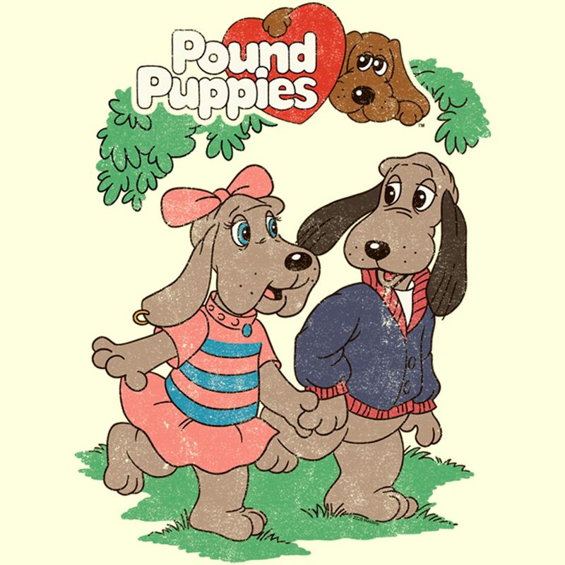 Men's Pound Puppies Couple Stroll T-Shirt, 2 of 4
