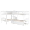 YOOCOZZ Twin L-Shaped Bunk Bed with Trundle - 4 of 4