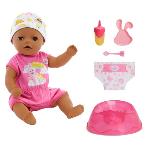 Baby Born Lil Girl Doll Brown, Baby Born Bathtub Target