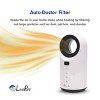 LivePure LP2200 Turbine Vortex Auto-Duster Ceramic Heater – 1500W, Remote Control, 12-Hour Timer Digital Thermostat, 60° Oscillation - 4 of 4