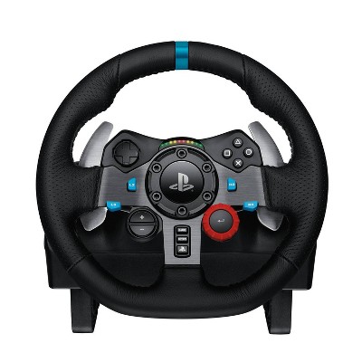 The Logitech G27 steering wheel (for PlayStation and PC)